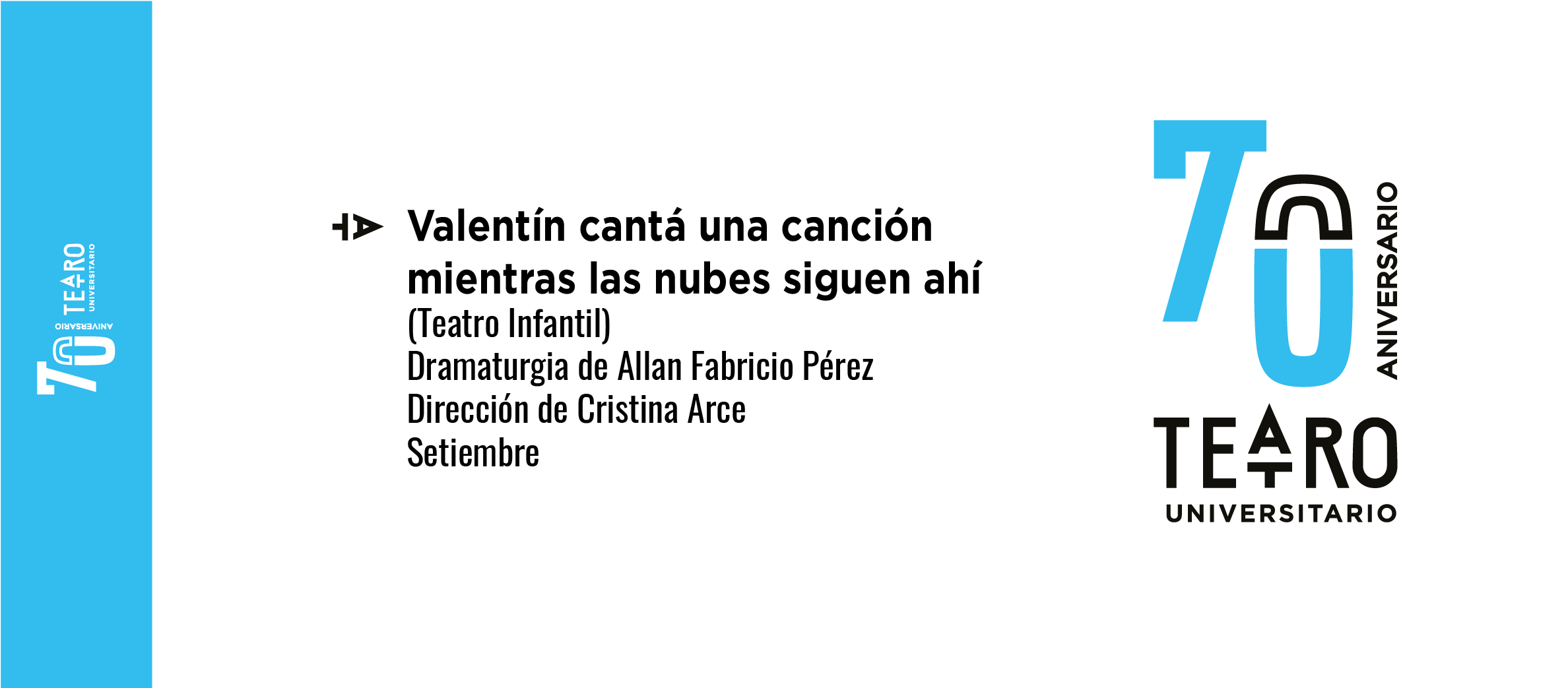 Valentín cantá una canción mientras las nubes siguen ahí