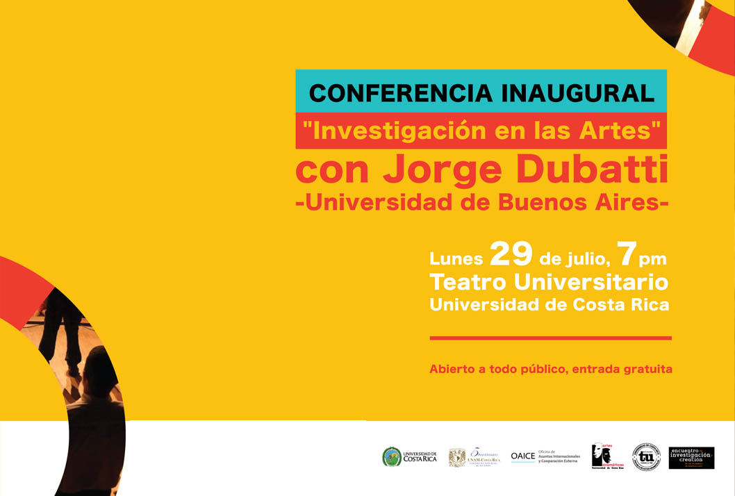 conferencia con Jorge Dubatti